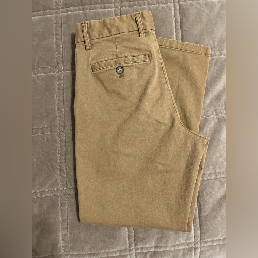 Old Navy khaki Chino pants (28 waist, 25” inseam)
